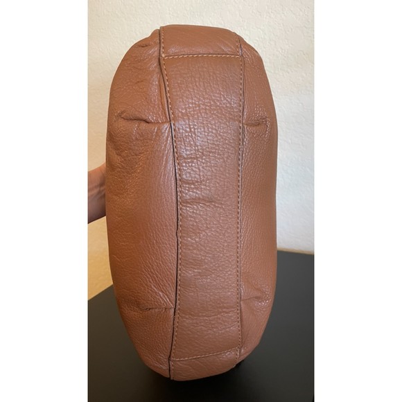 Michael Kors Brown Leather Braided Handle with Tassels Bag - Picture 6 of 16